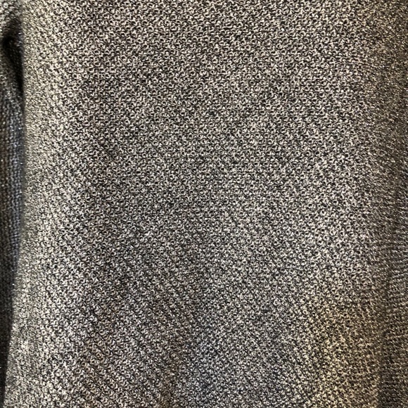 White House Black Market Metallic Silver Top - Picture 3 of 8